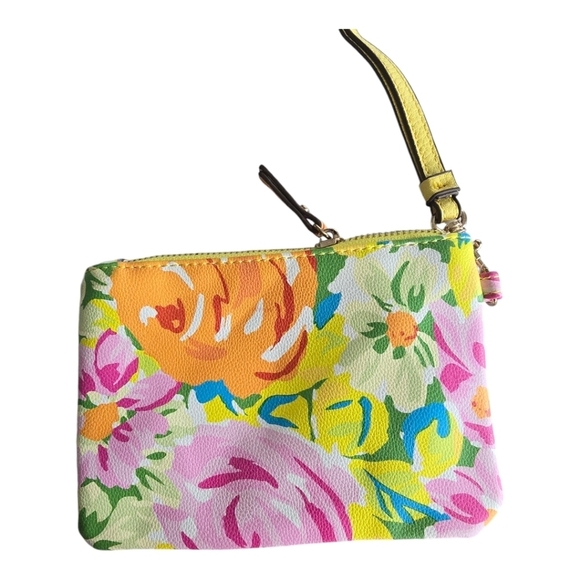 Anne Klein Sport Handbags - Anne Klein Wristlet Coin Pouch Womens Colorful Mulit Print Boho Artsy New